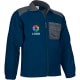 Chaqueta forro polar reforzada nevada Valento 400 azul marino orion/gris cemento