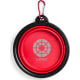 Bol plegable rojo