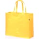 Bolsa de compra ecológica de plástico personalizada 105 g/m² amarillo