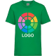 Camiseta manga corta de niño value weight Fruit Of The Loom 165 verde pradera