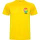 Camiseta tecnica running de niño Montecarlo Roly 140 amarillo