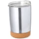 Vaso térmico publicitario de acero inox reciclado y corcho (350 ml)