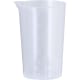 Vaso medidor publicitario de PP transparente 250 ml