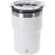 Vaso térmico publicitario en acero inox. reciclado doble pared (350 ml) blanco