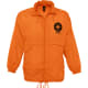 Chubasquero nylon sols con riñonera surf naranja