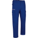 Pantalon trabajo largo multibolsillo personalizado force Valento azul azulina