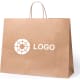 Bolsa de papel para personalizar reciclable 41 x 32 cm