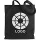 Bolsa de tela non woven publicitaria termosellada 36x40 cm 80 g/m² negro