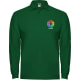 Polo pique manga larga publicitario Estrella L/S Roly 220 verde botella