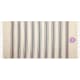 Pareo toalla 2 en 1 en algodón orgánico de 110 g/m2 Yistal gris