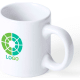 Taza blanca pequeña personalizable por 1 cara (80 ml)