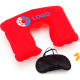 Set almohada, antifaz, tapones para los oídos