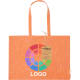 Bolsa personalizada algodón reciclado resistente de colores 220g/m2 naranja