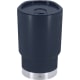 Vaso térmico PP reciclado y base acero inox con dosificardor (380 ml) azul marino