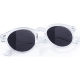 Gafas de sol vintage uv400. blanco