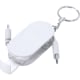 Llavero cable USB-C y soporte retráctil (60w)