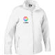 Chaqueta de softshell horizon Valento blanco