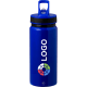 Bidón personalizado de aluminio reciclado (680 ml) azul