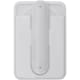 Soporte magnético de silicona con tarjetero plegable blanco