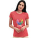 Camiseta algodón suave corte entallado de mujer Iconic Fruit Of The Loom 150