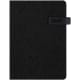Agenda día página 2027 RPET 300d cierre magnético PU 15,5 x 21 cm negro