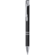 Bolígrafo pulsador aluminio carga jumbo tinta negra negro