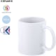 Taza mug blanca impresa a todo color en 360º (350 ml)