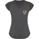 Camiseta técnica manga corta ranglan de mujer Avus Roly 160 ebano vigore