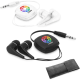 Auriculares retráctiles