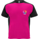 Camiseta técnica de manga corta ranglán de niño Bugatti Roly 140 fucsia/negro