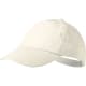 Gorra niño 5 paneles 100% algodón y cierre de velcro natural