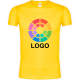 Camiseta publicitaria 100% algodón Iconic Fruit Of The Loom 150 dorado