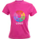 Camiseta manga corta técnica 100% poliéster de mujer Tecnic Plus 135 fucsia