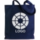 Bolsa de tela non woven publicitaria termosellada 36x40 cm 80 g/m² azul marino