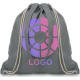 Mochila en canvas color y asas largas gris