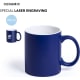 Taza de cerámica ideal para marcaje a láser por 1 cara (350 ml)