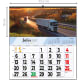 Calendario de pared 2027 mensual (carátula cartón - ancho: 43,5 cm)