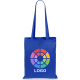 Bolsa de tela de algodón personalizada alta calidad 140 g/m² azul