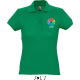Polo ligero 100% algodon publicitario de mujer passion Sols 170 verde pradera