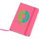 Bloc mediano personalizado con banda elástica 9,3 x 14,3 cm fucsia