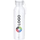 Bidón personalizado aluminio reciclado (650 ml) con correa fácil transporte blanco