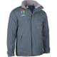Parka acolchada impermeable  boreal Valento gris cemento