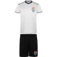Conjunto deportivo de camiseta y pantalón United Roly blanco/negro