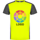 Camiseta técnica de manga corta Zolder Roly 135 amarillo fluor/negro vigore