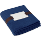 Manta polar grande, suave y gruesa cap code azul