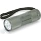 Linterna con 9 LEDs. gun metal