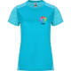 Camiseta técnica manga corta  de mujer Zolder Woman Roly 135 turquesa/turquesa vigore