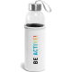 Botella de agua personalizada de vidrio con funda (520 ml)