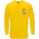 Camiseta deportiva personalizada manga larga Tecnik Maik 135 amarillo
