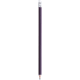 Lápiz de madera publicitario con punta y cuerpo de colores morado